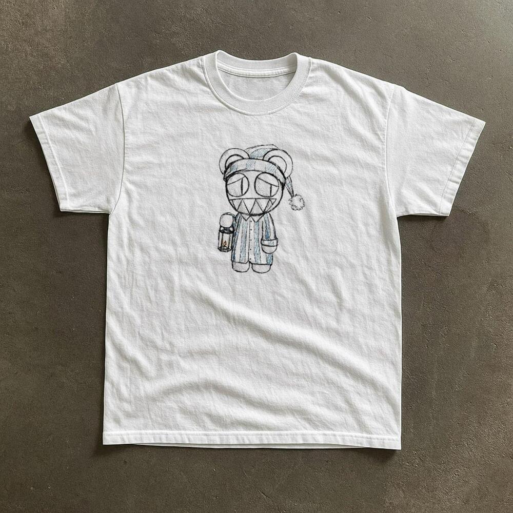 Gildan Radiohead Modified Bedtime Graphic Tee Design